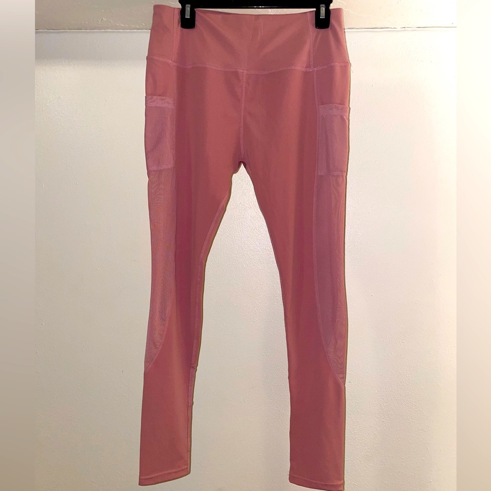Women’s Mauve workout leggings Large